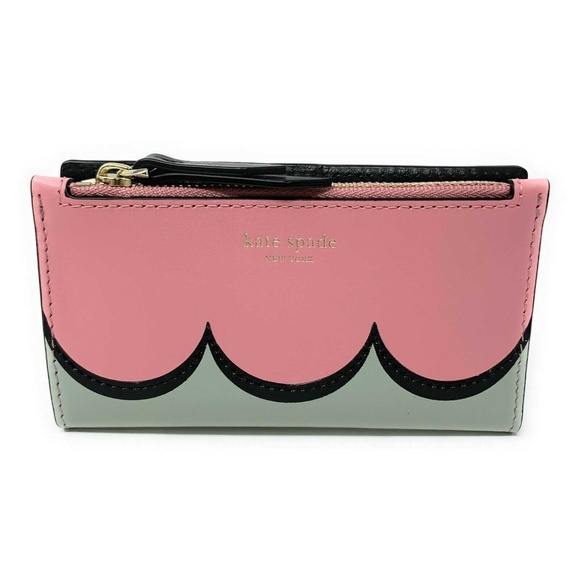 Kate Spade Handbags - Kate Spade Intarsia Scallop Small Bifold Wallet Kate Spade Handbags - Kate Spade Intarsia Scallop Small Bifold Wallet